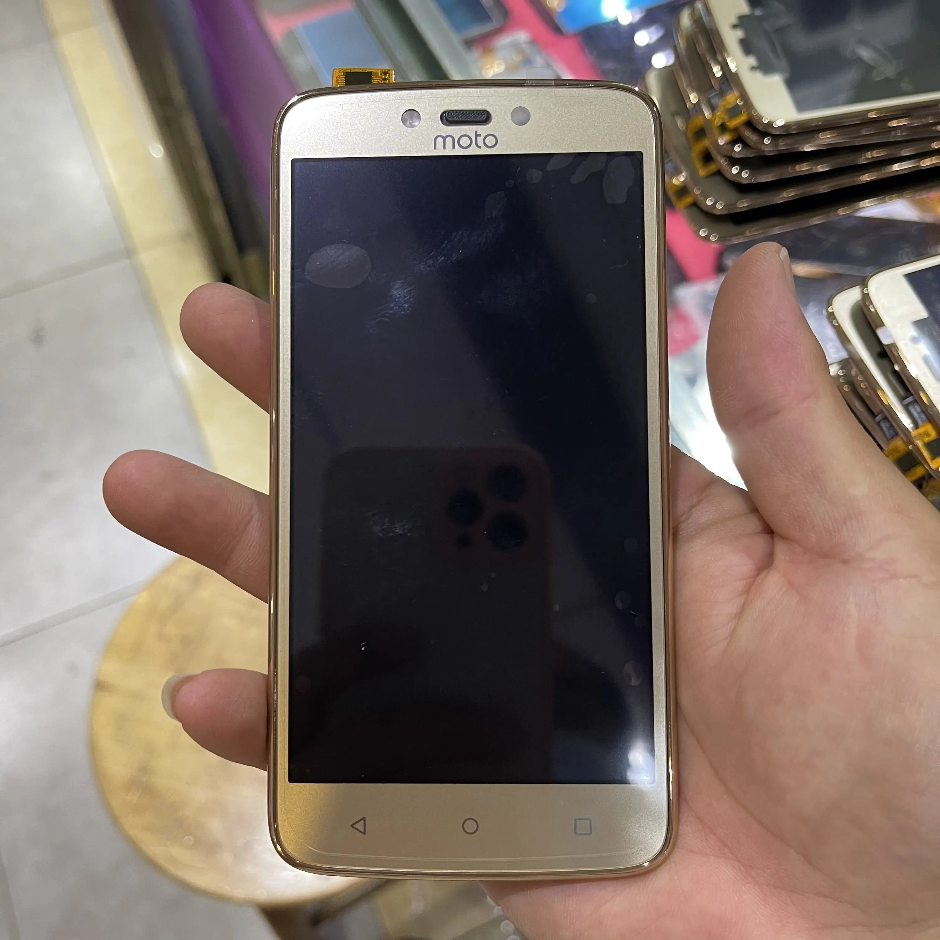 ЖК-экран для Moto C Plus ЖК-дисплей XT1721 XT1722 XT1723 сенсорный экран с цифровым