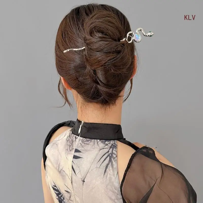 Ful Moonstone Delicate Hair Pins Wedding Hair Accessories For Woman Long Hair