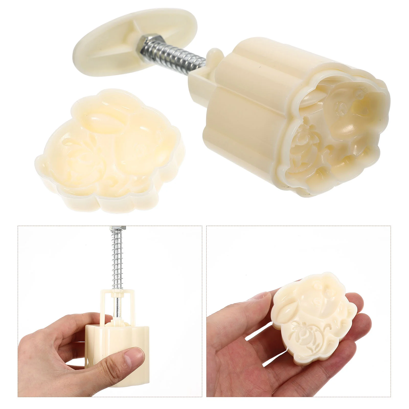 

Molds Rabbit Mooncake Baking Cookie Chinese Stamp Chocolate Biscuit Tool Kitchen Maker Moon Molder Caketheyear Festival