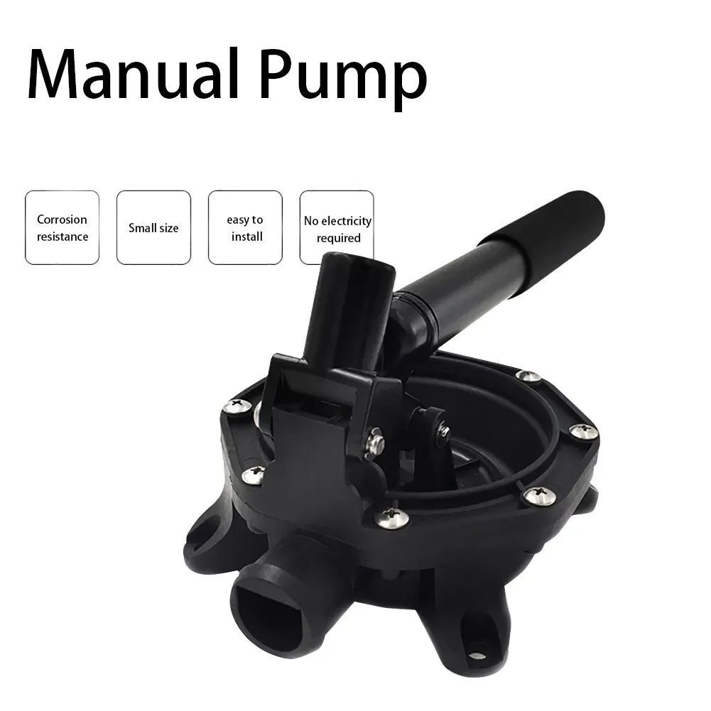 

Boat Marine Yacht Bilge Pump Accessories Professional Manual Diaphragm Seawater Waste Water Transfer Fishing Durable Metal