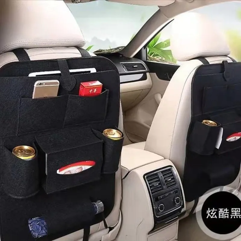 

Car Rear Seat Back Organizer Auto Trunk Net Mesh Cargo Storage For SUV Universal Seat Back Stowing Tidying Interior Accessories