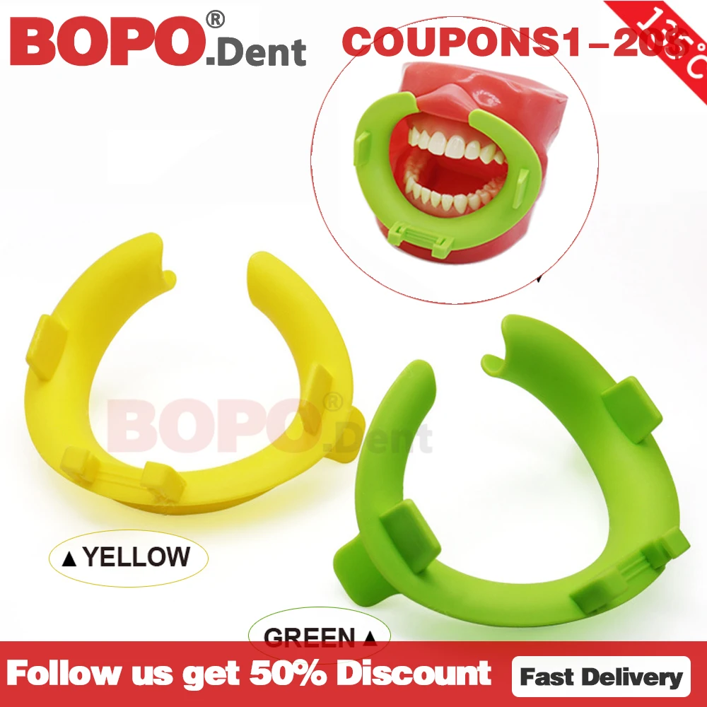 

Resistant High Temperature C-Type Dental Mouth Opener Intraoral Lip Cheek Retractor Dentist Teeth Whitener Intra-oral Expander