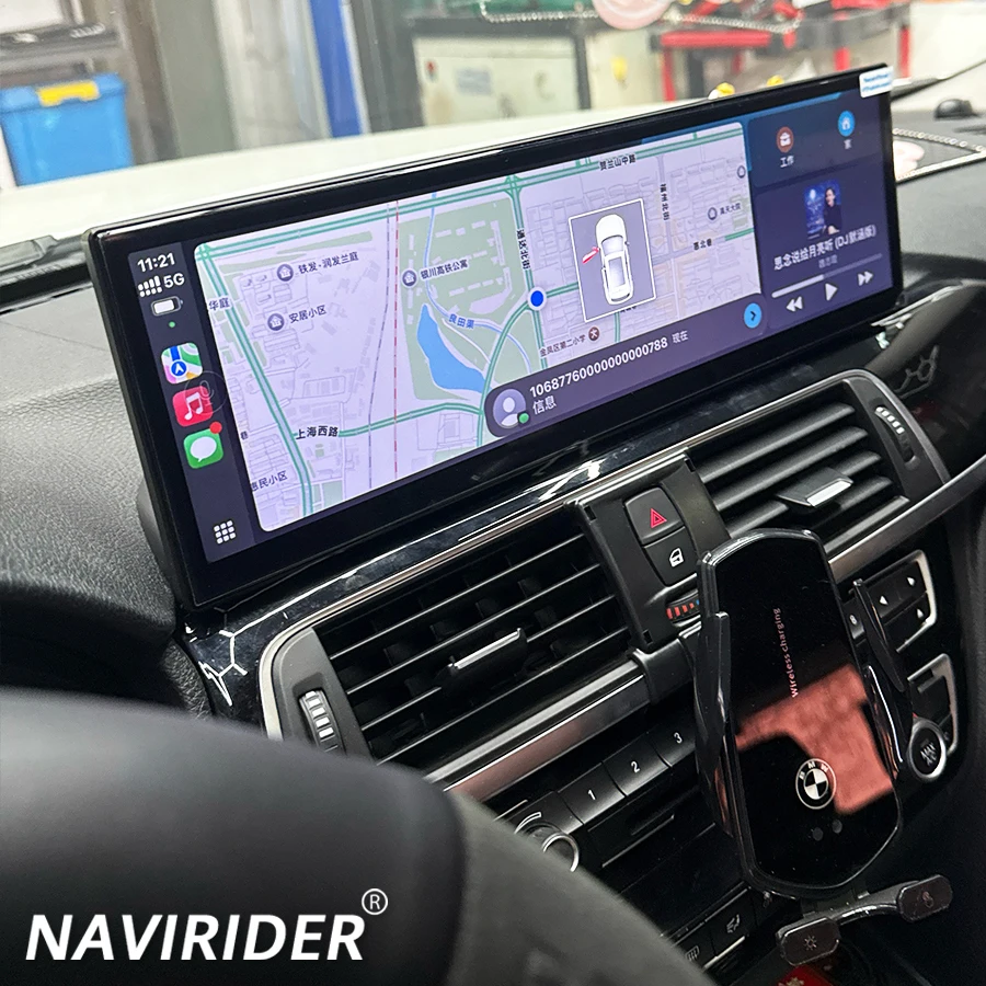 

14,9-дюймовый автомобильный видеоплеер с GPS-мультимедийным экраном для BMW 3 серии 4 F30 F31 F32 F33 F34 F35 F36 2013-2019 EVO NBT Carplay