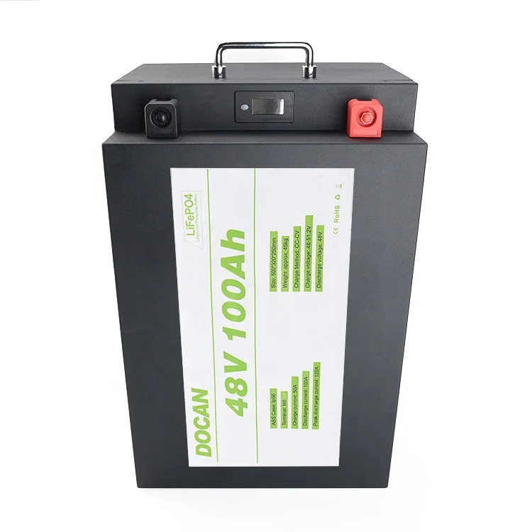 

Rechargeable Lithium Lipo4 Battery Cell 48V 100Ah 150Ah 200Ah Power Wall Lithium Ion Batteries