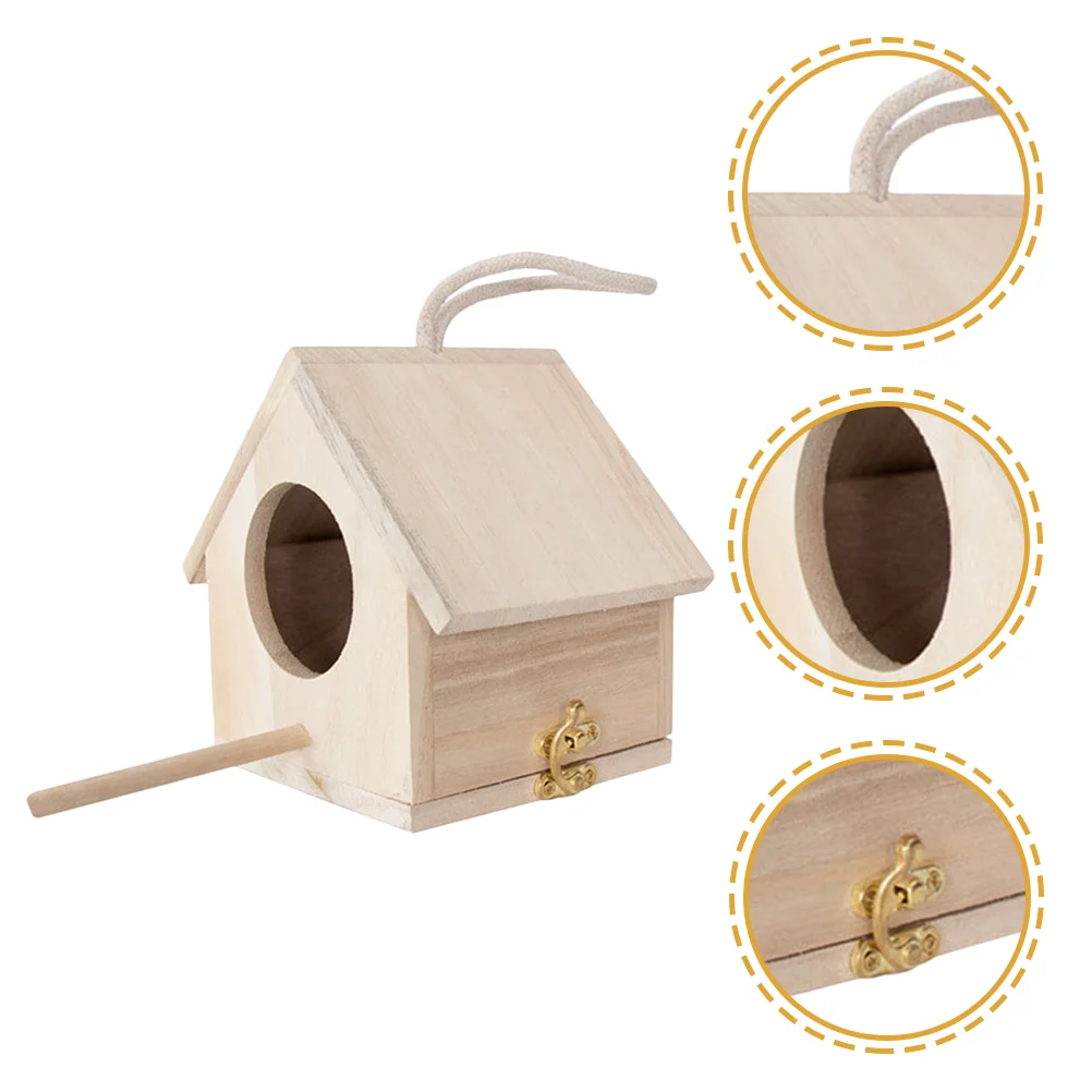 

Birds Hummingbird Nest Bluebirds House Finch Window Houses Viewing Kits Children Build Clearance Nesting Material Wooden Camera