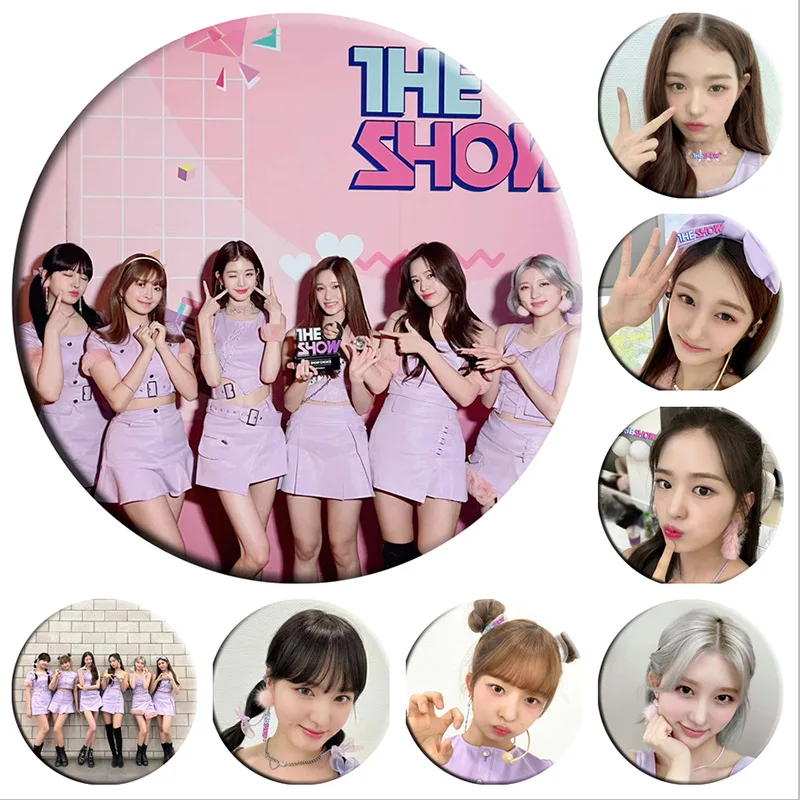 

Hot Sale Kpop Idol 2022 IVE Brooch Badge Button Pin Badge