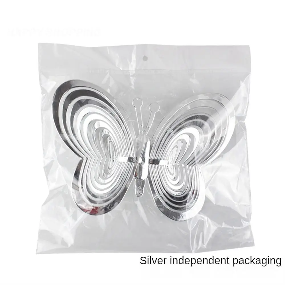 

Butterfly Wind Spinner Abs Garden Reflective Ornament Garden Decorations Outdoor Garden Decoration Bird Repeller Wind Catcher
