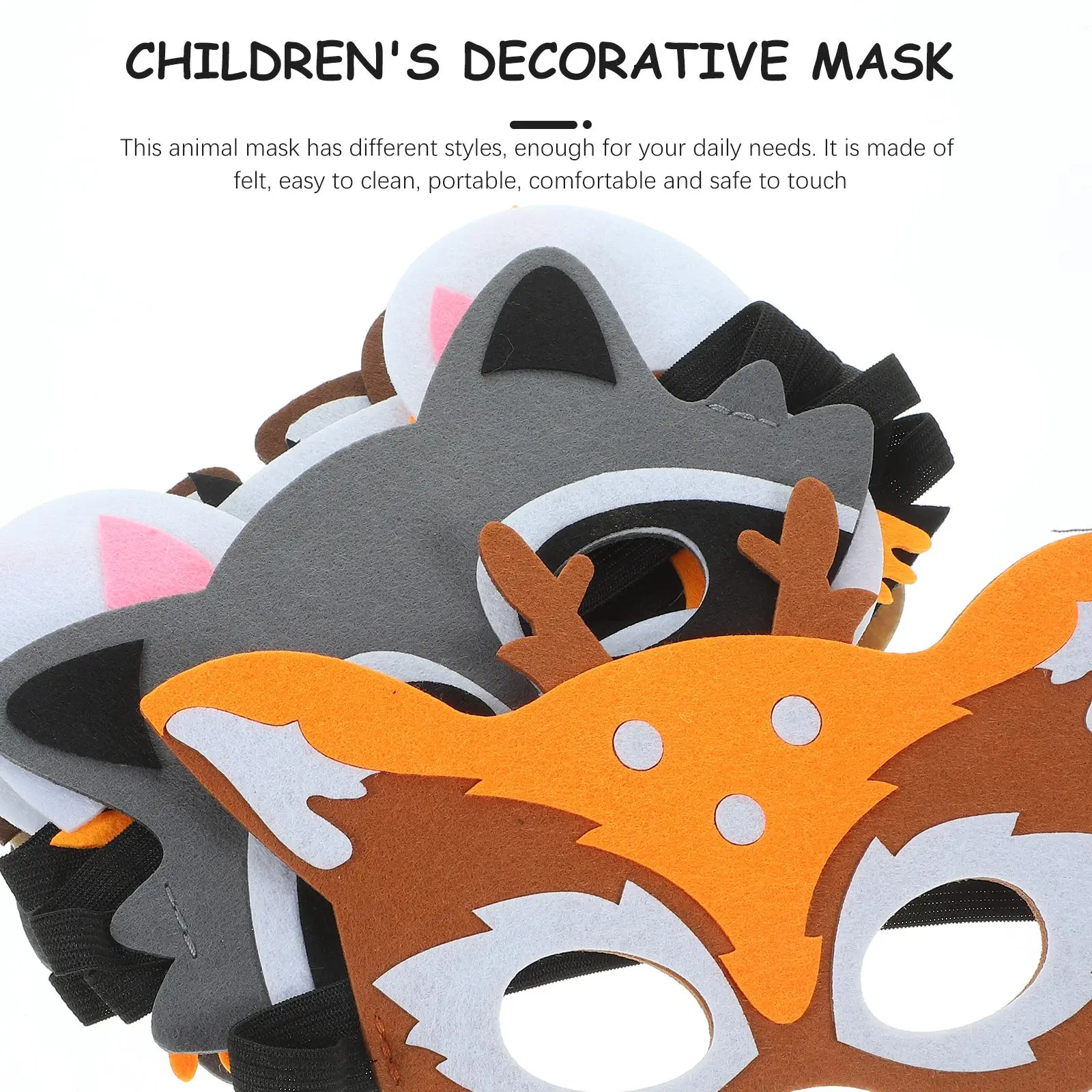 10 шт. маска животного джунглей украшение для дня рождения детские забавные