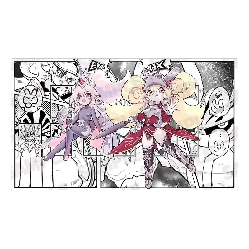 Карточный коврик Yu-Gi-Oh Центурион заключенный астерия из белого дерева резиновый