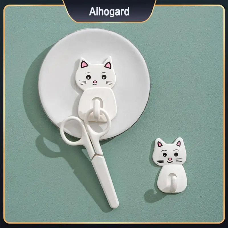 

Крючки клейкие бесшовные в форме кошки, 2/4 шт.