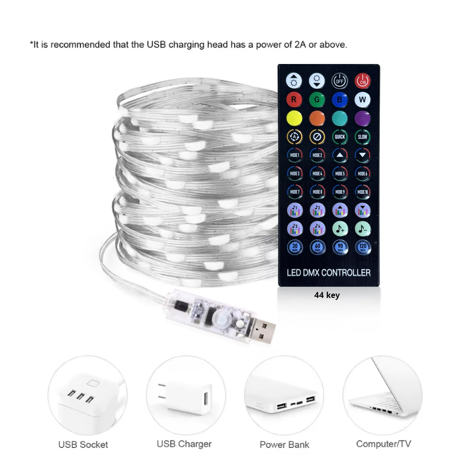 

RGB светодиодная гирлянда YBXZN