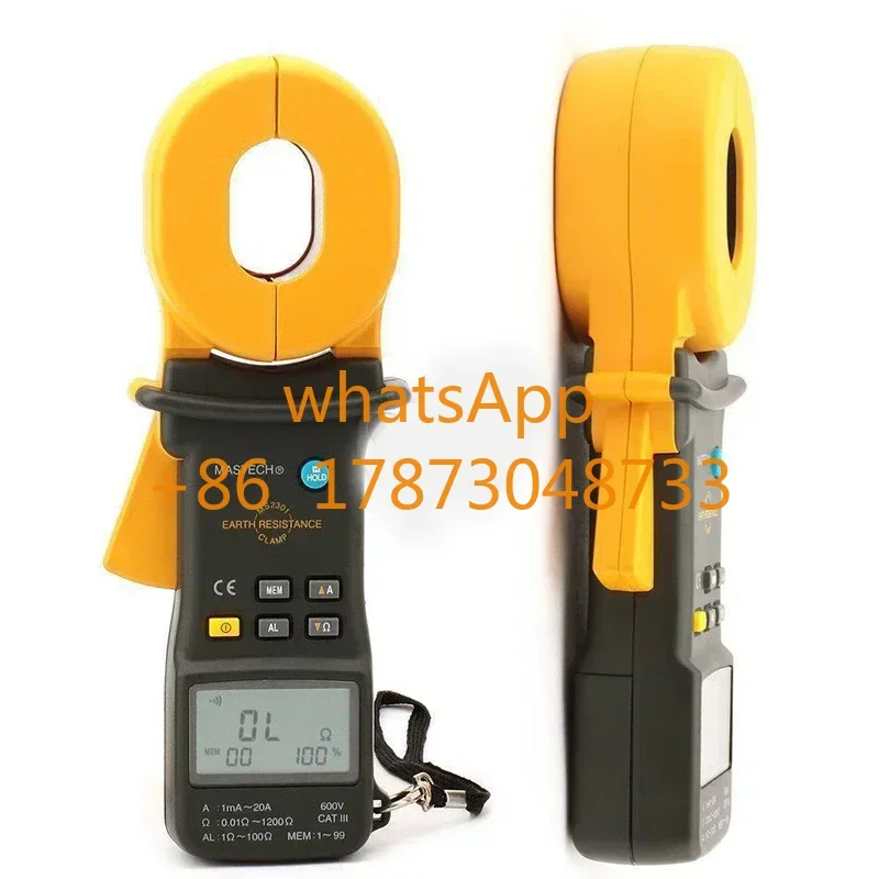 MASTECH MS2301 Тестер клещей сопротивления заземления
