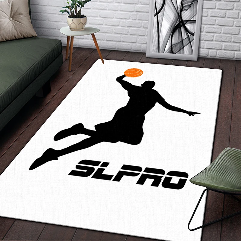 Basketball HD Printed  Area Large Rug ,Carpet for Living Room Bedroom Sofa Decoration,Non-slip Floor Mats Dropshipping Alfombras