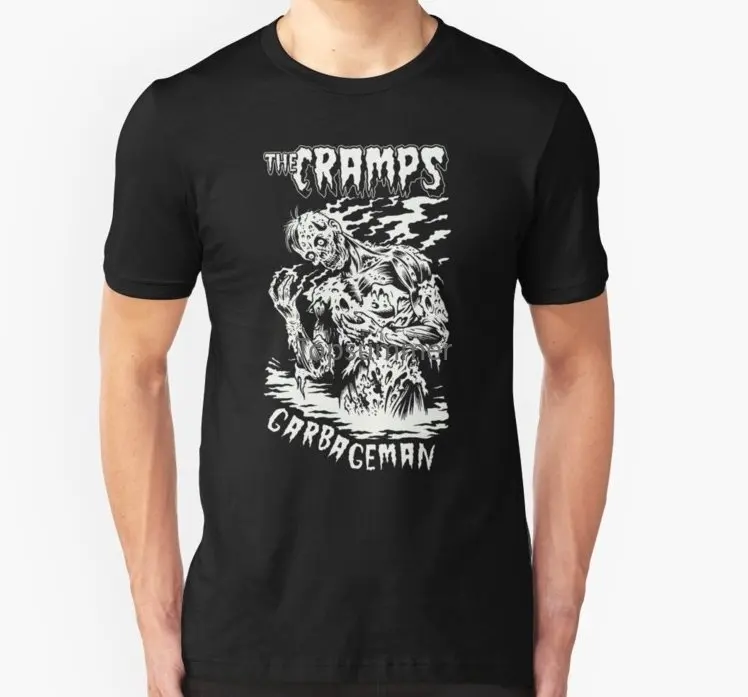 

Fashion Cool Men T Shirt Women Funny Tshirt The Cramps (B&W) Customized Printed T-Shirt
