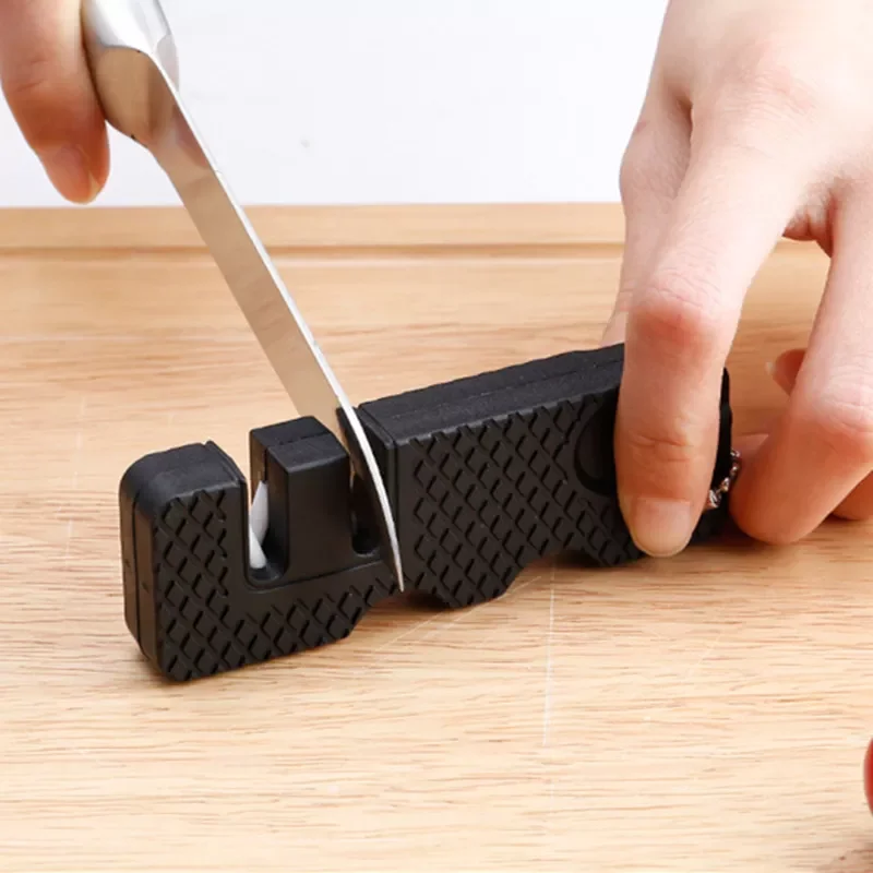 

2023New Multipurpose Keychain Whetstone Carbide Knife Pocket Diamond Tool Scissor Sharpen Fish Sharpener Outdoor Multi Hook Camp