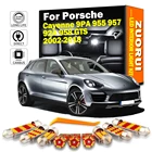 Автомобильные светодиодные лампы ZUORUI светодиодная интерьерная с Canbus Dome светильник Porsche Cayenne 9PA 955 957 92A 958 GTS 2002-2016 2017 2018