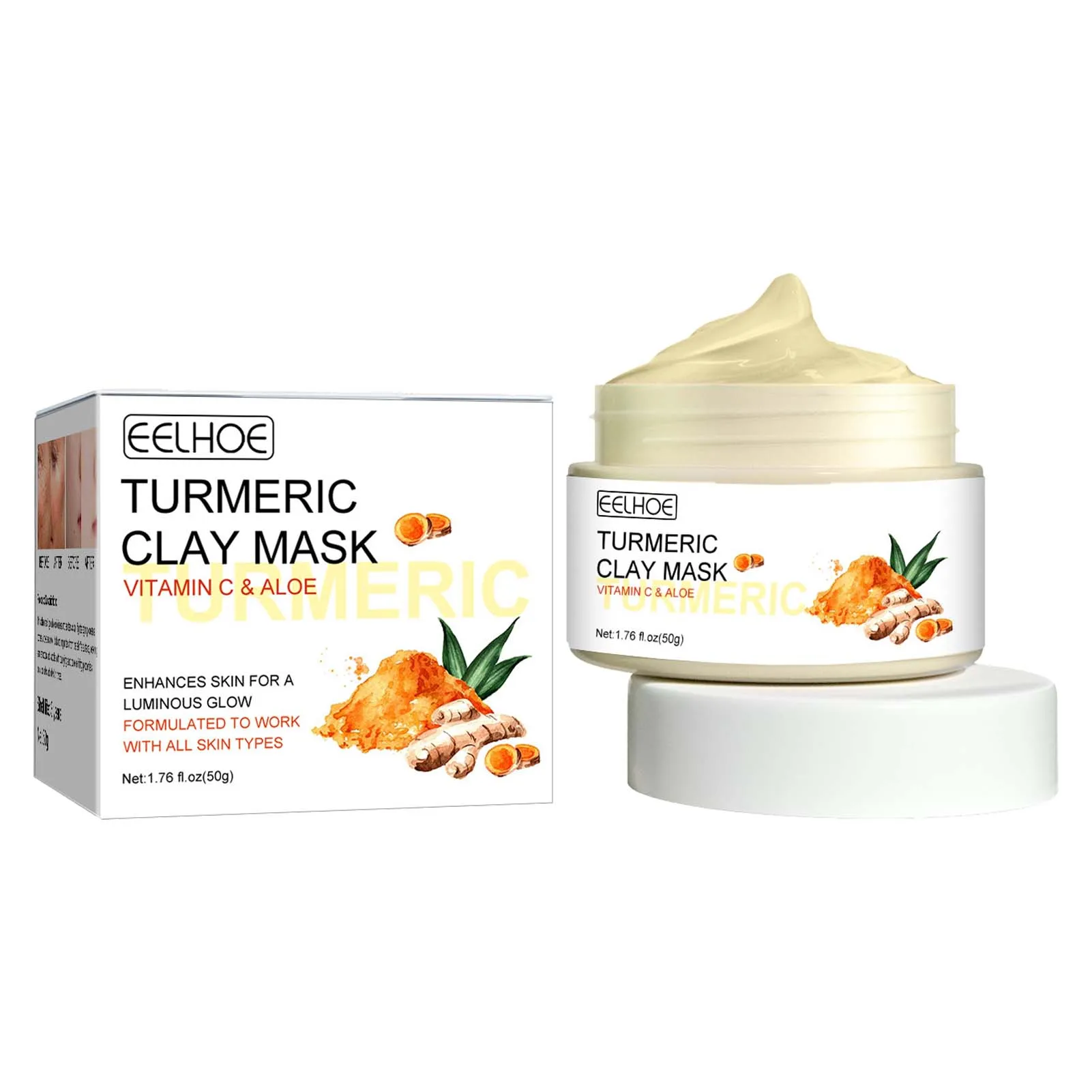 

Маска от акне для ухода за кожей лица с эффектом черных точек и витамином с