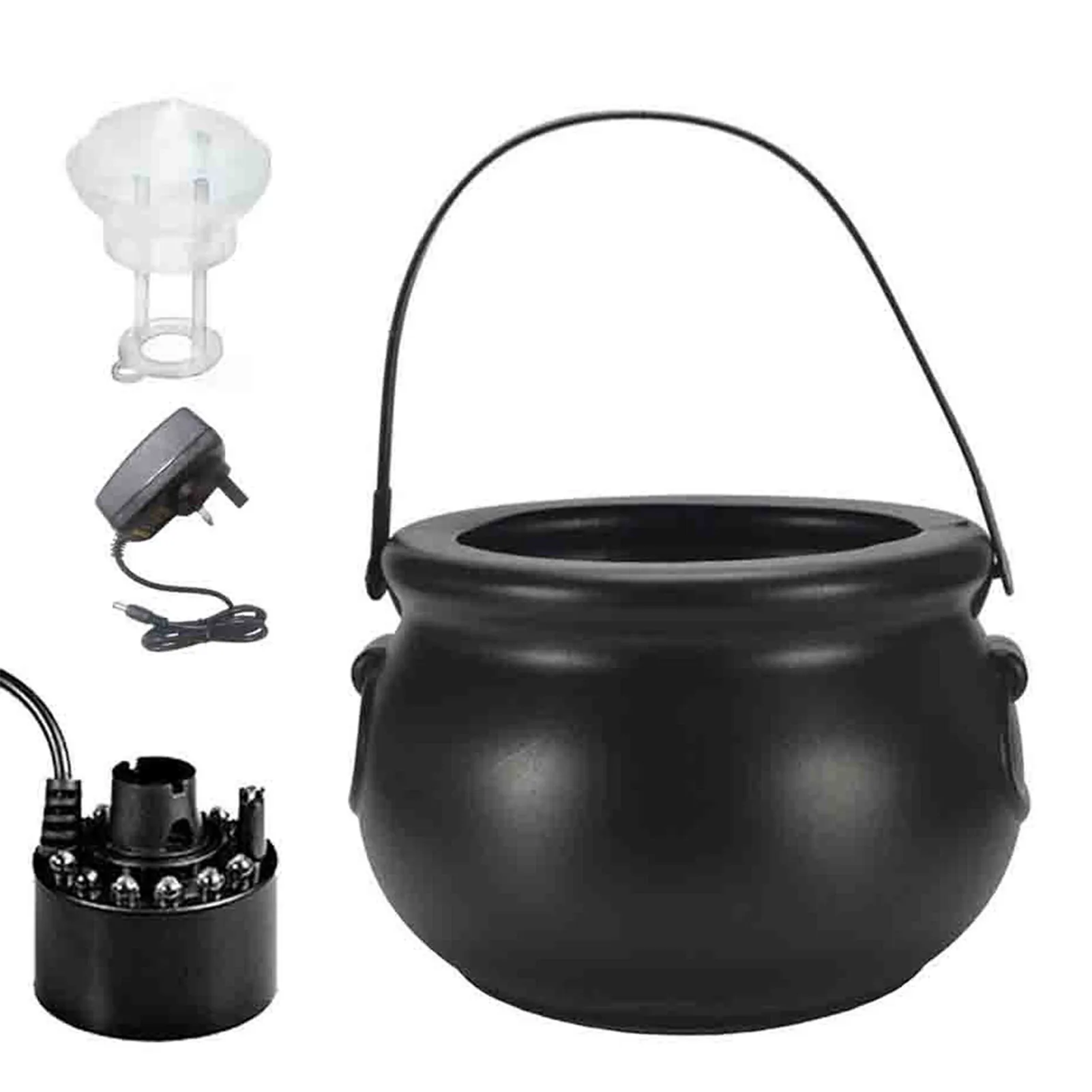 

Колпак для ведьмы, противотуманный колпак для ведьмы, дымовой колпак для ведьмы с 12 изменяющимися цветами светодиодный ная подсветка, водян...