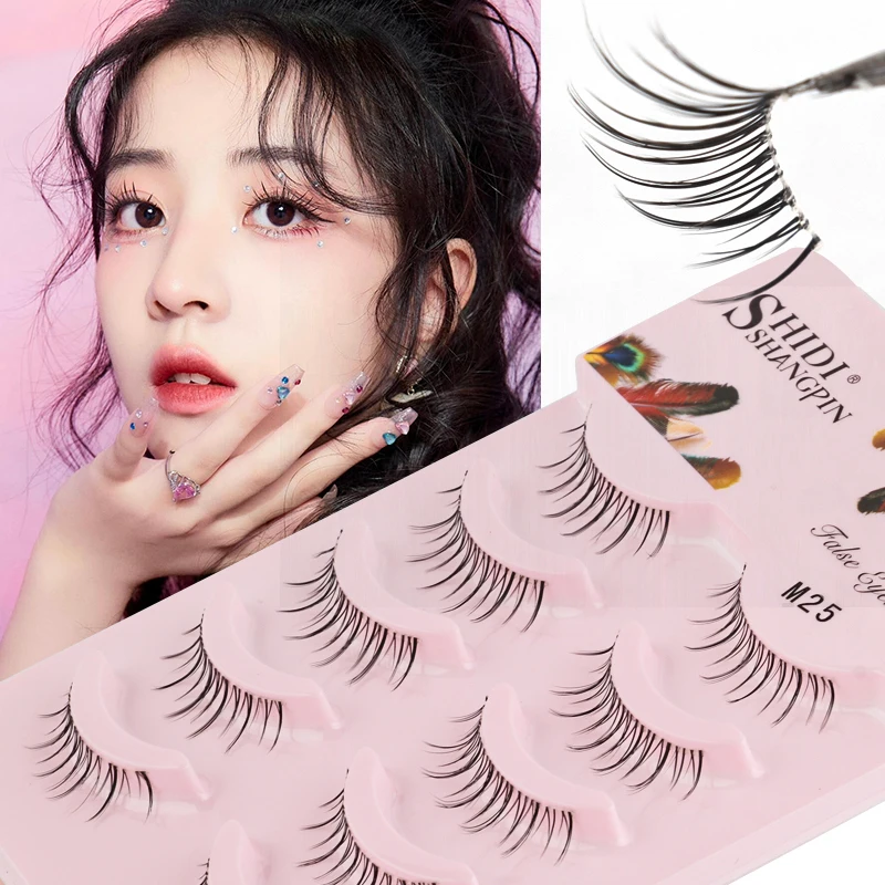 

YSDO 3/5 Pairs 3D Mink Lashes Natural Long False Eyelashes Makeup Full Strip Lashes Dramatic Faux Mink Eyelashes Maquiagem