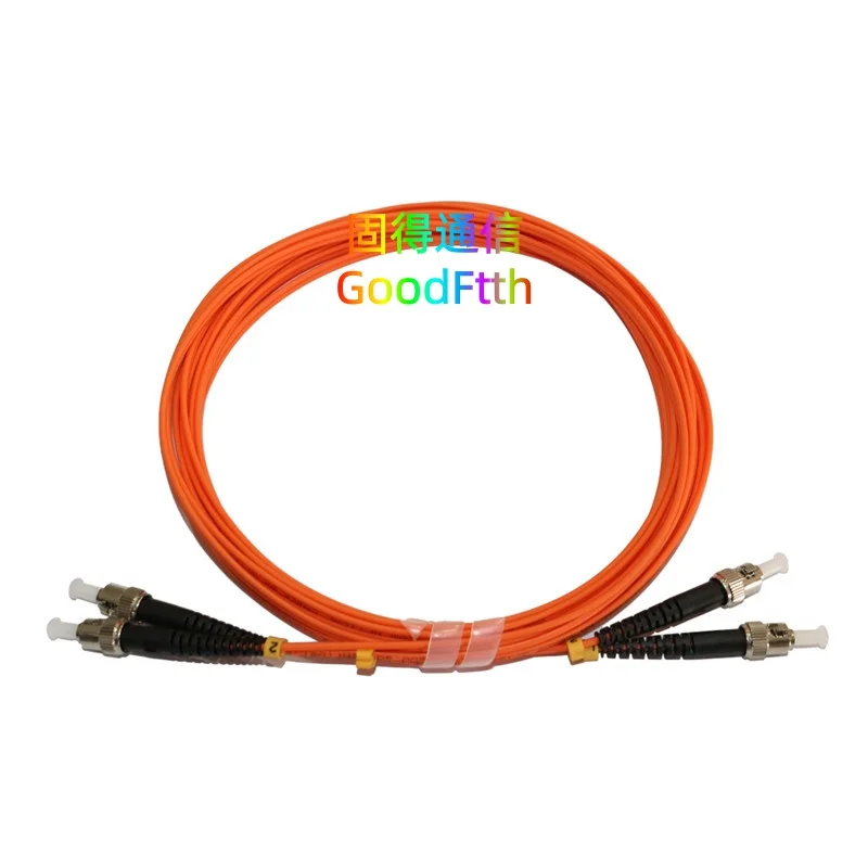 Патч-корд ST-ST 50125 1G OM2, дуплексный кабель-перемычка GoodFtth (art.: 3920d9e93050a) - 3920d9e93050a