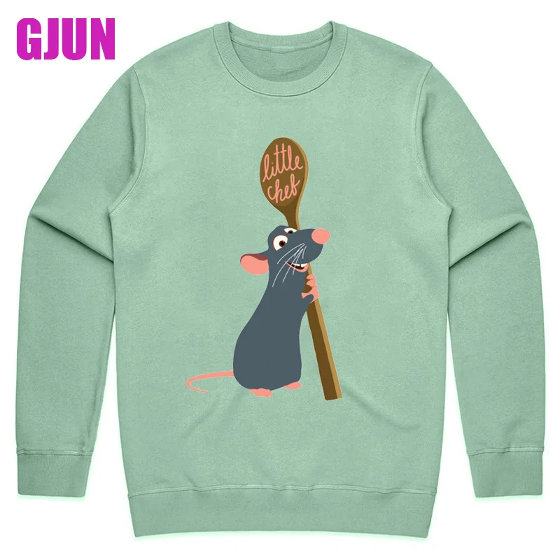 

Remy The Little Chef Sweatshirts Hoodies Men Harajuku Fashion Winter Autumn Cartoon Graphic Streetwear Unisex Hooded Tops Male