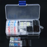 110pcs waterproof soldering kit heat shrink for cables electrical connectors auto soldering wires heat shrinkable sleeve boxed