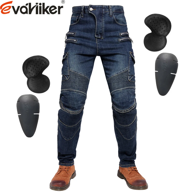 Motorcycle Jeans Motorcycle Pants Men Jeans Standard Version Moto Ride Trousers Pant Summer Riding