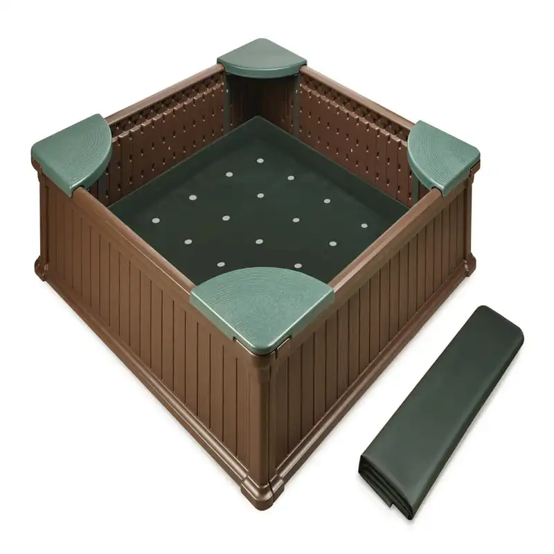 

Woodland 2-in-1 Sandbox and Garden Planter