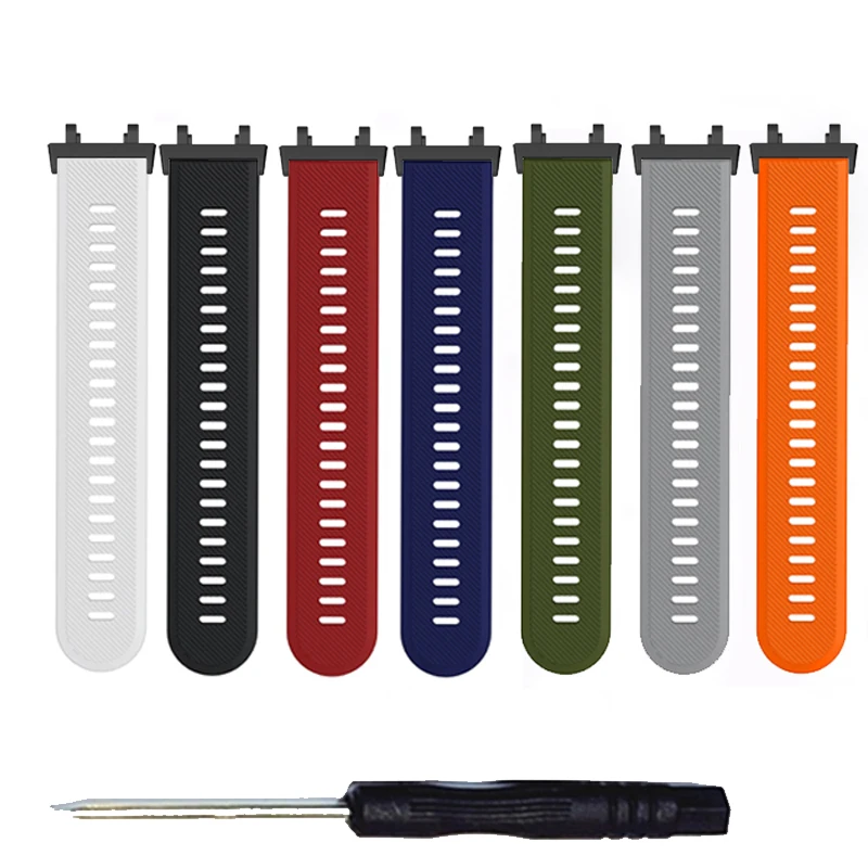 Sport Silicone Strap For Huami Amazfit T Rex 2 Smart Watch Band Rubber Replace Bracelet For Xiaomi Amazfit T-Rex Pro Trex Correa