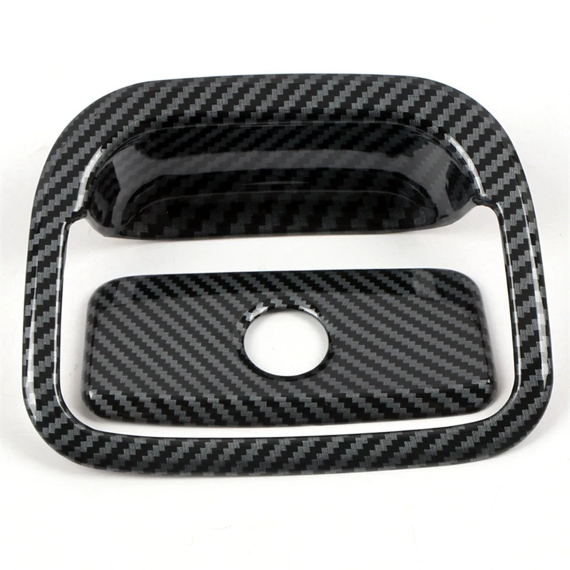 

Car Glove Box Handle Cover Trim Carbon Fiber Interior Storage Glove Box Handle Cover Trim For Dodge Durango 2011-2020