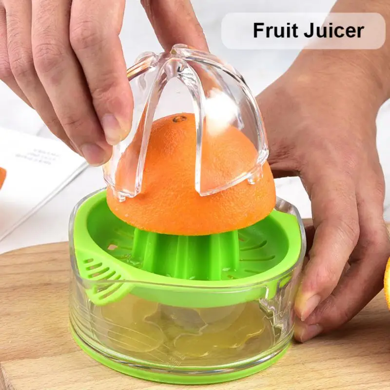 

Manual Plastic Fruit Tool Orange Lemon Squeezer Juicer Machine Multifunctional Portable Citrus Juicer Kitchen Accessories