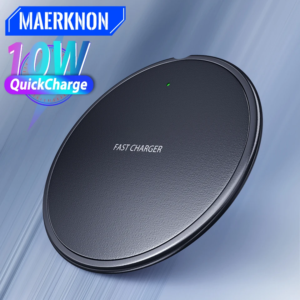 Беспроводное зарядное устройство для Xiaomi mi note 10, беспроводная зарядная площадка, приемник для iPhone 11 Pro MAX X 8 Plus Samsung S10 S9 Plus, зарядное устройство