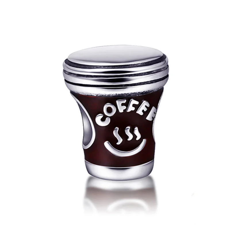 

Женские эмалированные Бусины Серебряного цвета, оригинальные дизайнерские бусины для браслета, ювелирные изделия, 2022