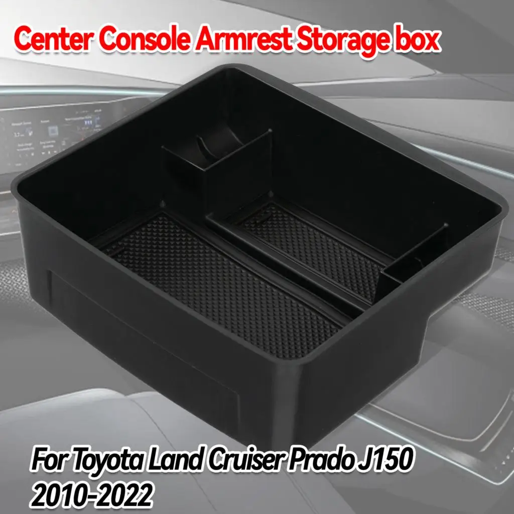 

For Toyota Land Cruiser Prado Lexus GX460 2010 - 2022 Central Armrest Storage Box Center Console Organizer Tray Container Pallet