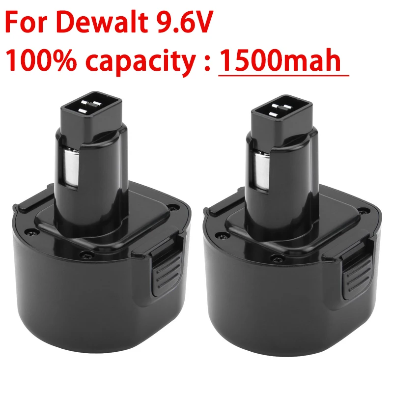 Никель-металлогидридный аккумулятор 9 6 в 100% 1500 мАч + зарядное устройство для Dewalt