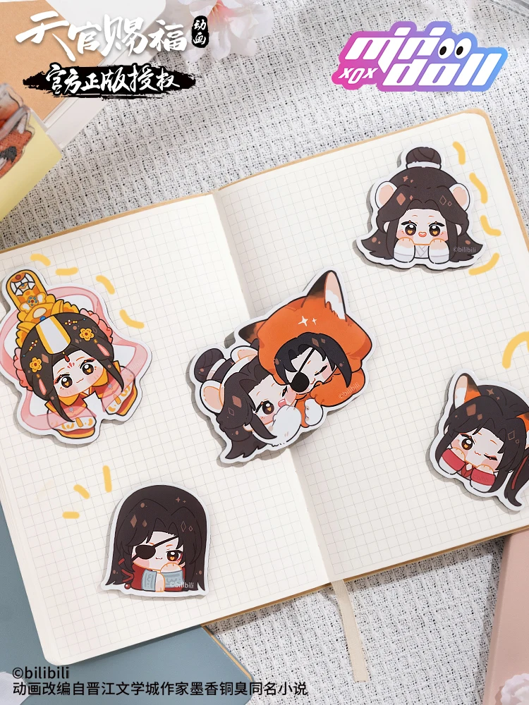 

Tian Guan Ci Fu Heaven Official’s Blessing Hua Cheng Xie Lian Cosplay Gifts Q-Version Fridge Magnets Small Ornaments