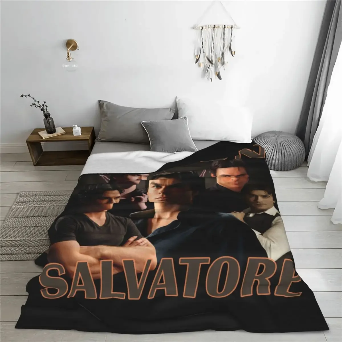 Фланелевое одеяло Damon Salvatore