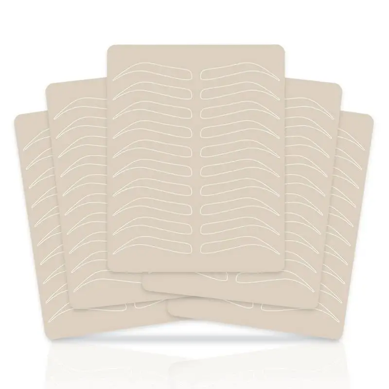 

Латексная тренировочная кожа для бровей с реалистичным прикосновением, прочная тренировочная кожа для бровей, тренировочная кожаная Подуш...