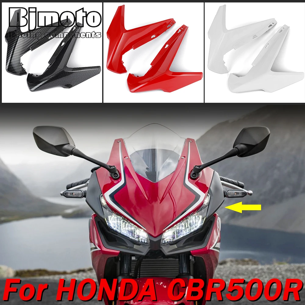 Front headlight Side Guard Fairing Cover Protector For Honda CBR500R CBR 500R 2019 2020 2022