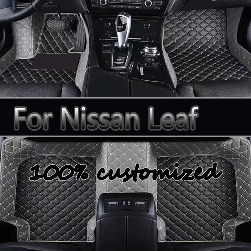 Коврики для Nissan Leaf ZE0 AZE0 2011 ~ 2017 грязеотталкивающие автомобильные коврики