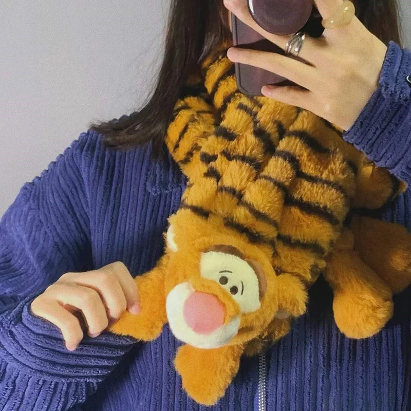 

Плюшевый шарф с капюшоном в виде медведя из мультфильма «Disney Lotso»