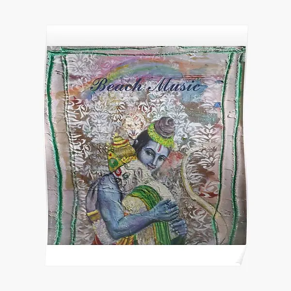 

Алекс г, пляж, музыка, постер, печать картин, современная настенная винтажная декорация, забавная роспись, искусство, Декор, живопись, домашняя комната, без рамки