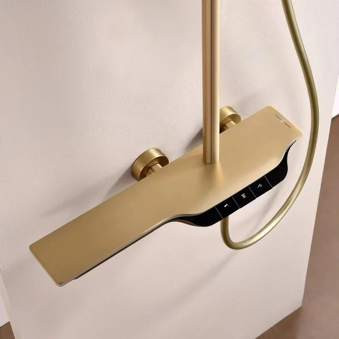 MYN Tiktok модный роскошный золотой настенный держатель для ванной комнаты с горячей