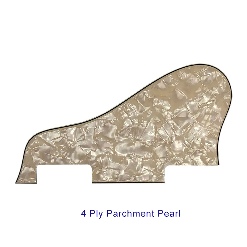 

5pcs Custom Guitar Parts - For ES 335 Jazz Archtop Guitar Pickguard Scratch Plate No Hole