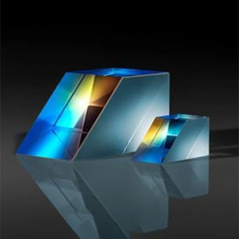 

10*10*20 мм оптическое стекло прямоугольный трапециевидный луч сплиттер Призма боковое смещение отражение смещения Mitsubishi зеркало
