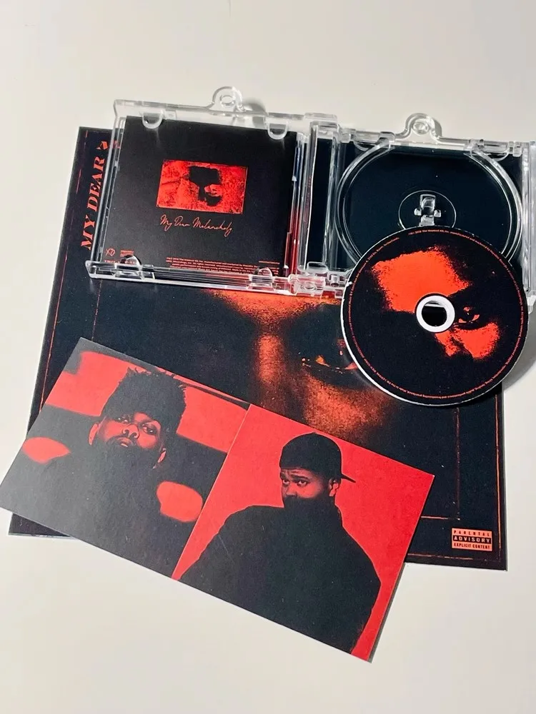 Брелок для ключей Rap The Weeknd MINI Music CD NFC My Dear Melancholy акриловый кулон брелок косплея