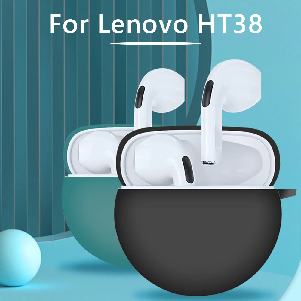 

Wireless Bluetooth-Compatible Headphones Case for Lenovo HT38 Storage Bag Pouch Protective Case Charger Storage Bag