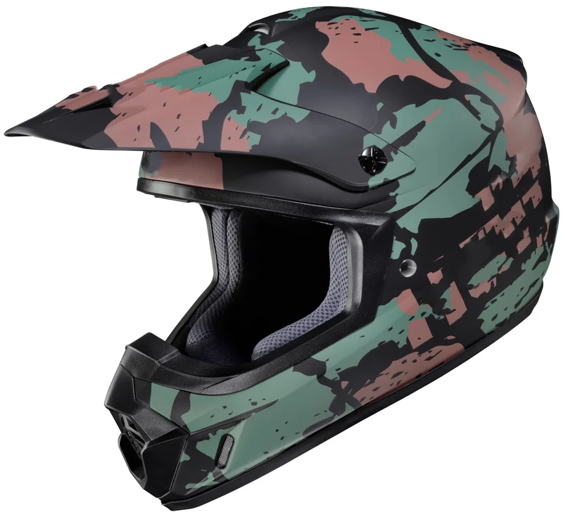 

New Sport Helmet CS-MX II Ferian MX Offroad Helmet Green/Camo XL