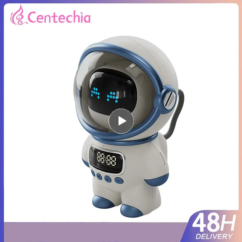 

Astronaut Intelligent Audio With Microphone Charging Ai Audio Tf Card Fm Radio Smart Speaker