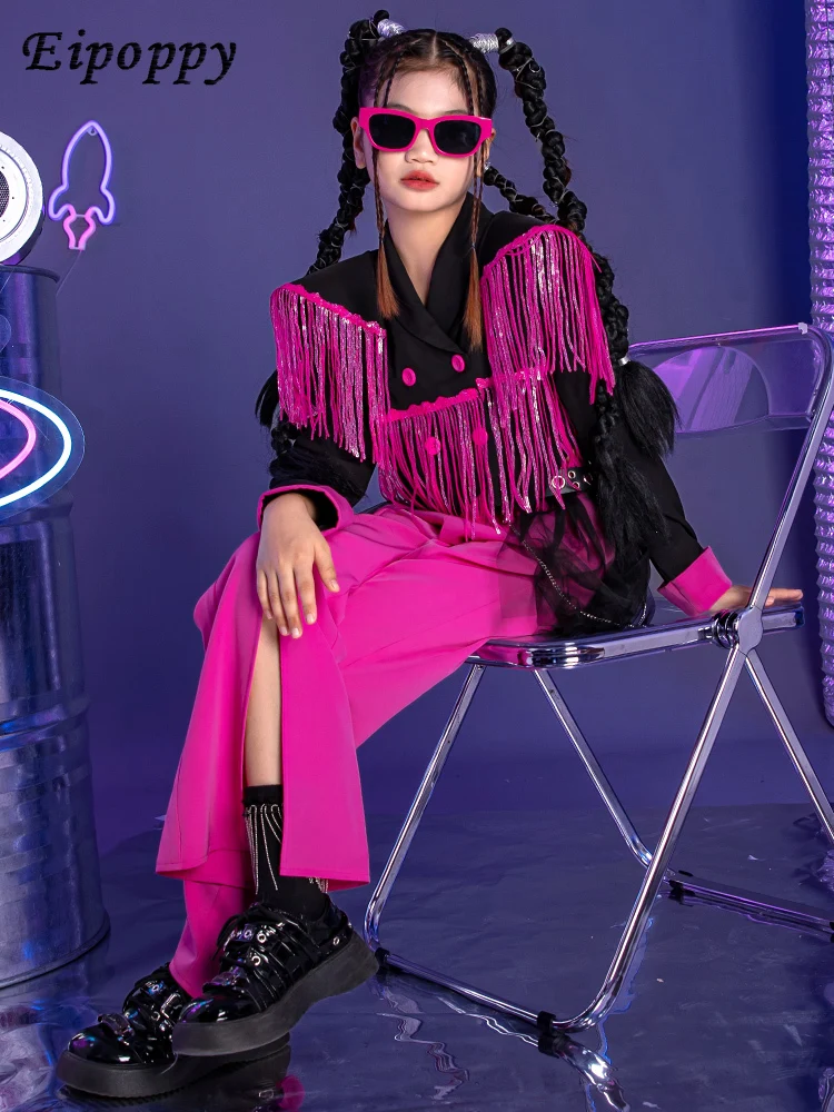 Одежда для подиума девочек одежда властителя детский модный крутой костюм